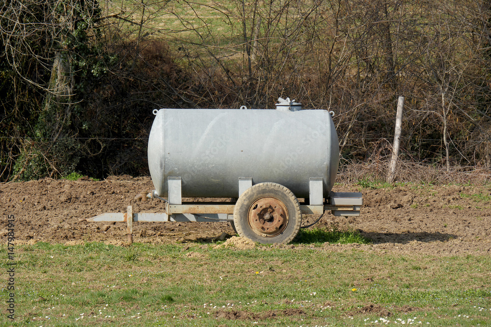 traditional cattle watering tank on a meadow traditional cattle watering tank on a meadow