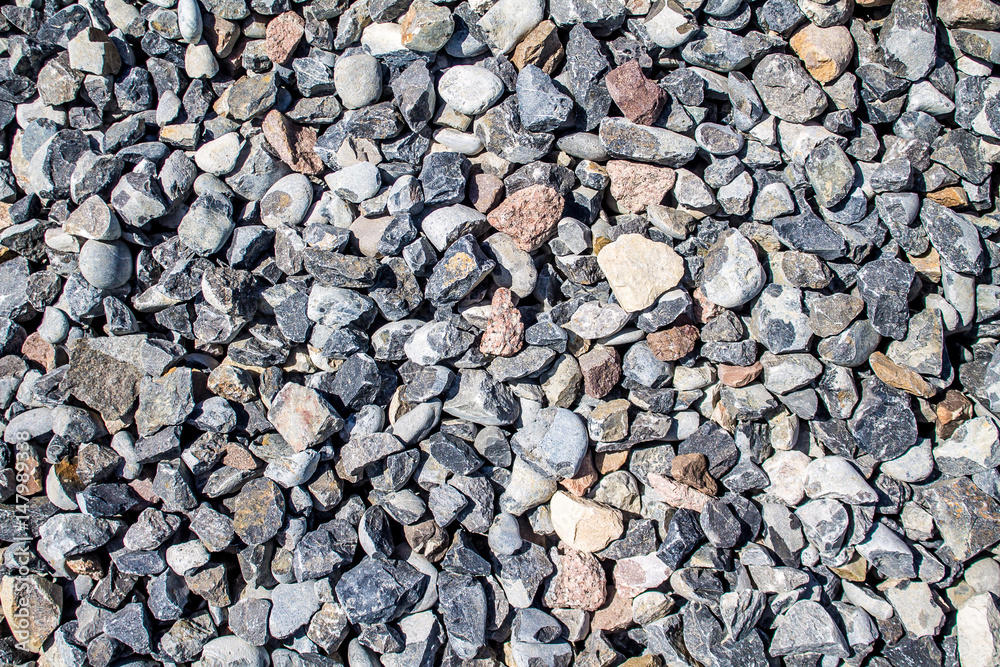 Crushed stone as a background Crushed stone as a background