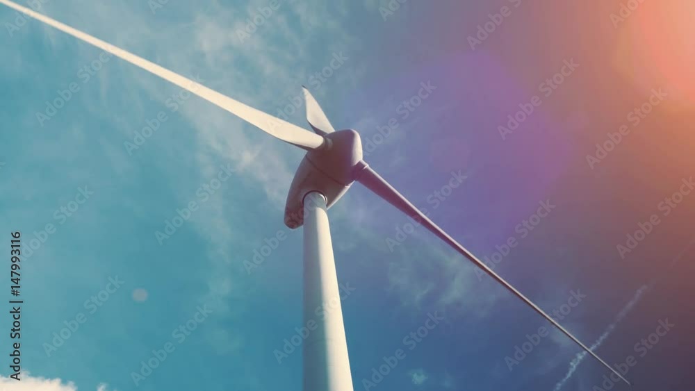 Wind Power, Turbine, Windmill, Energy Production - Clean and Renewable Energy 