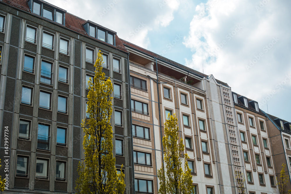 old gdr apartment building