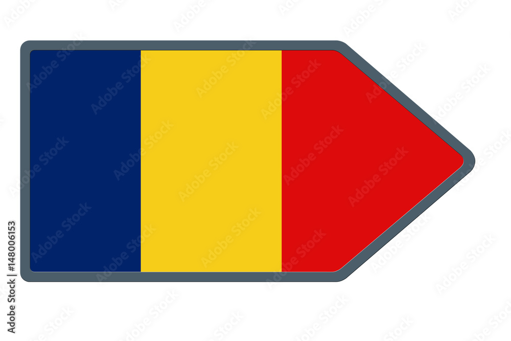 Fototapeta premium Drapeau Roumain