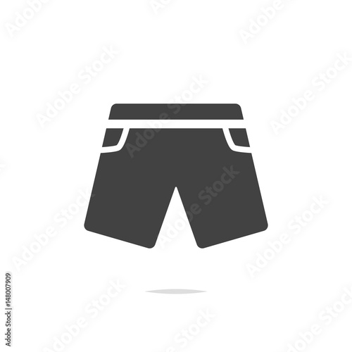 Pants icon vector