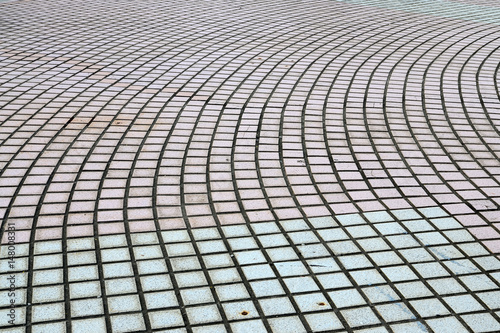 Pavement texture. Light green and pink color.