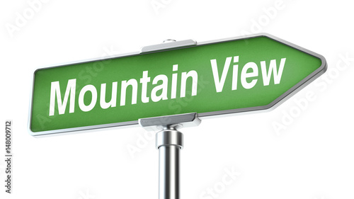 Mountian view - road sign © Studio Harmony