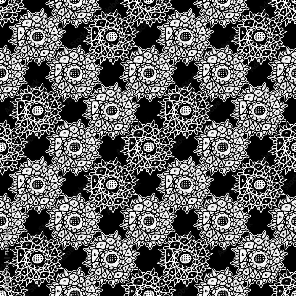 Hand Draw Graphic Seamless Pattern Hand Draw Graphic Seamless Pattern