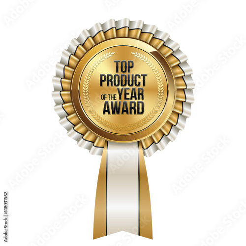 Top Product of Year. Award. Sale Badge.