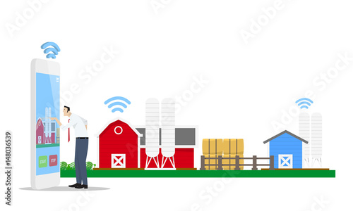 Smart Farm Concept