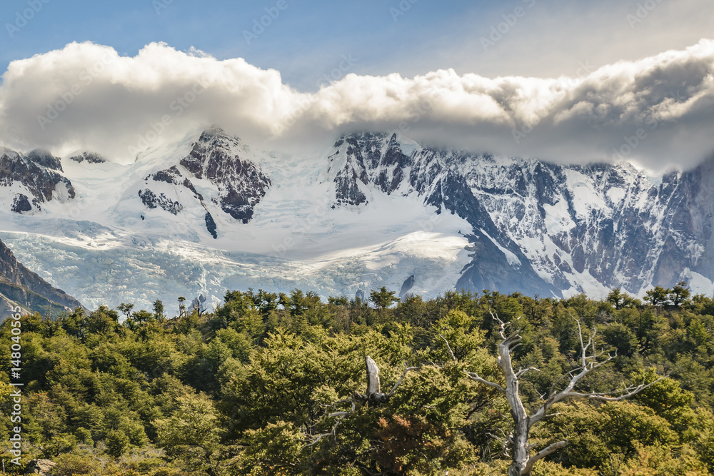 Snowy Andes Mountains, El Chalten Argentina