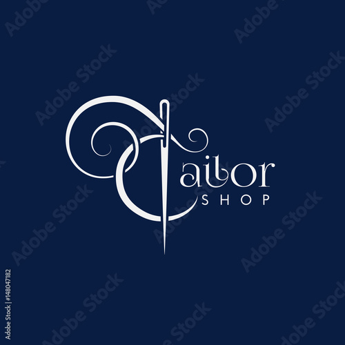 Tailor shop logo