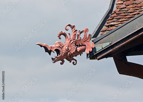 Wasserspeier, Drache photo