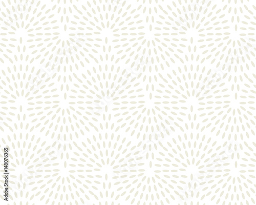 Concept simple rice grain pattern on light background. Vector illustration for background, fabric, wrapping paper, print and web with traditional wealth and happiness symbol