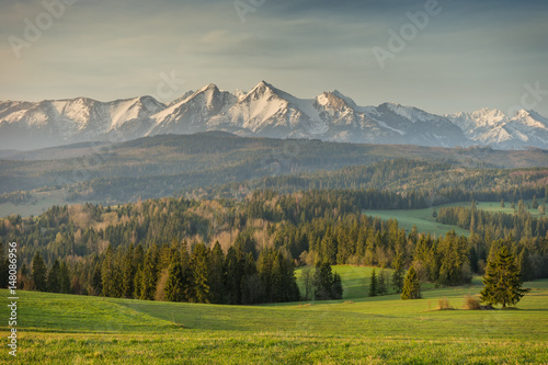 Tatras mountains landscape