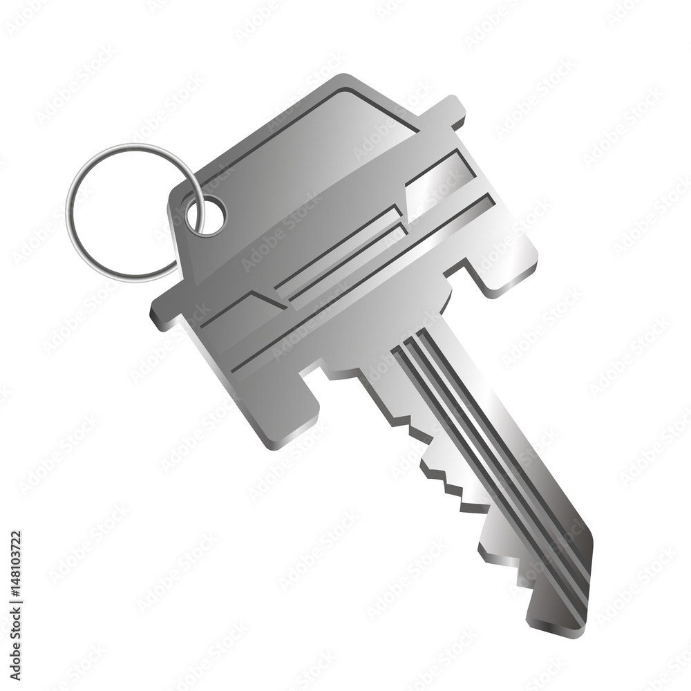 Car key silhouette Car key silhouette