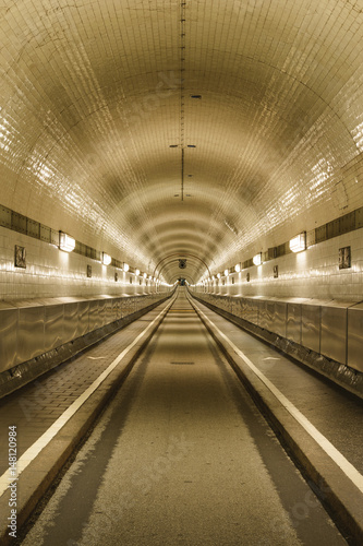 St- Pauli Elbe tunnel, Hamburg, Germany 