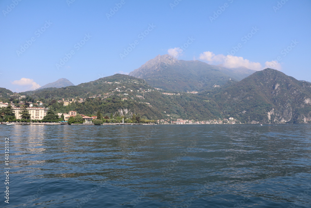 Menaggio at Lake Como in summer, Lombardy Italy Menaggio at Lake Como in summer, Lombardy Italy