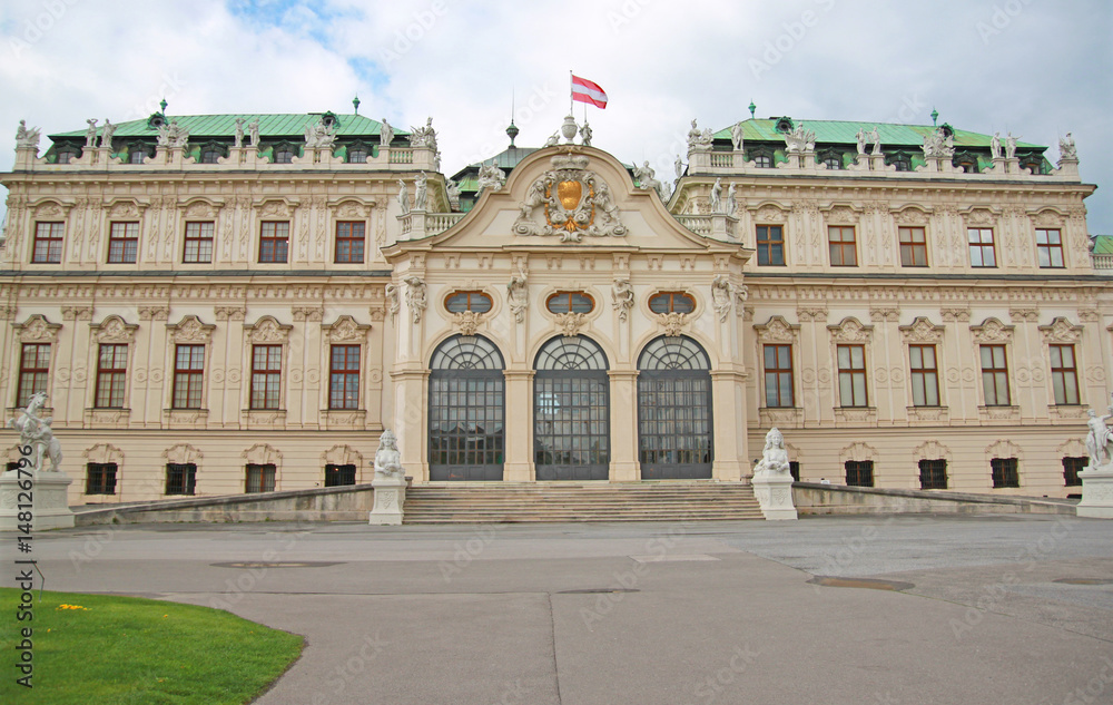  Belveder Castle with Royal park - Belveder, Vienna, Austria 