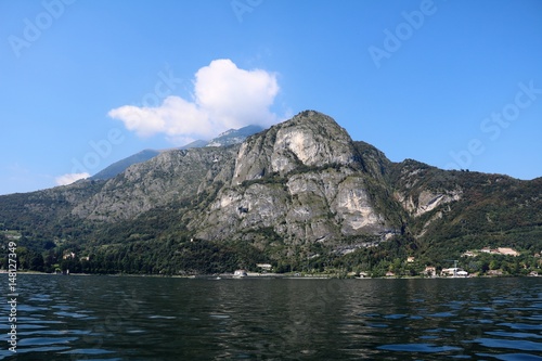 Menaggio at Lake Como in summer, Lombardy Italy photo