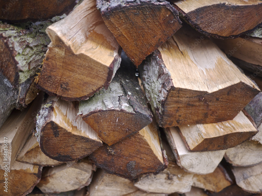 Chopped wood Chopped wood