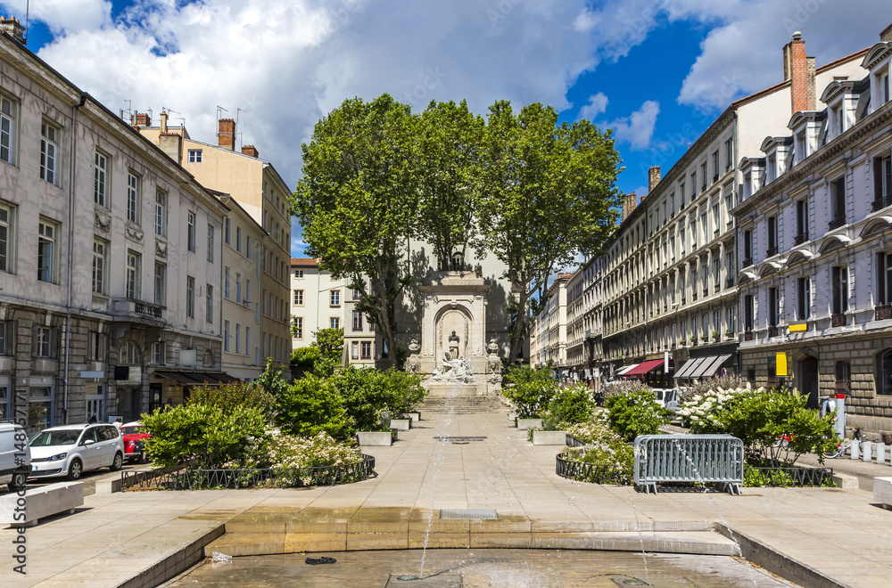 Antoine Gailleton monument in Lyon, France