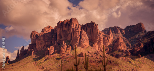 Arizona desert wild west landscape