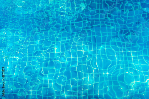 Water surface in swimming pool.