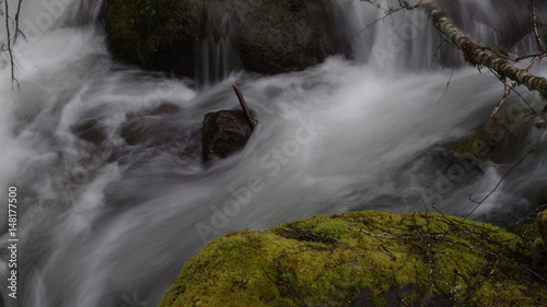 flowing water