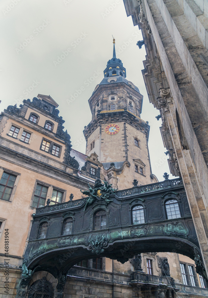 Kirchturm in Dresden 