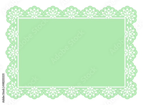 Wallpaper Mural ユリとスズランのフレーム Torontodigital.ca