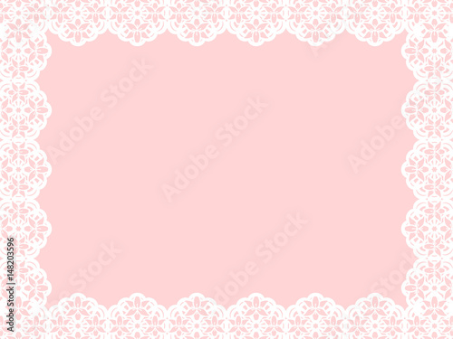 Fototapeta Naklejka Na Ścianę i Meble -  ユリのフレーム