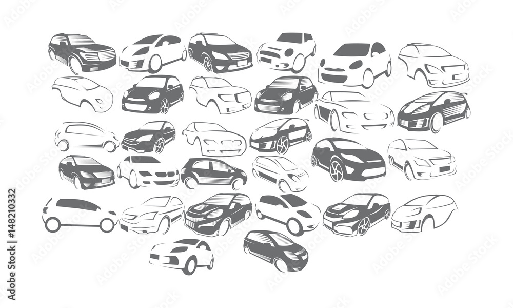 Car Logo Set Bundle Collection Car Logo Set Bundle Collection
