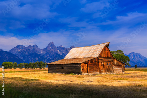 Mormon Barn at Sunrise