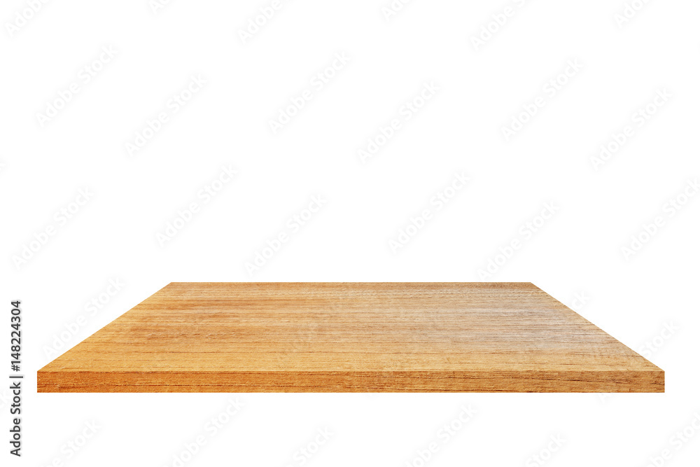 Wood table background for advertising display Wood table background for advertising display
