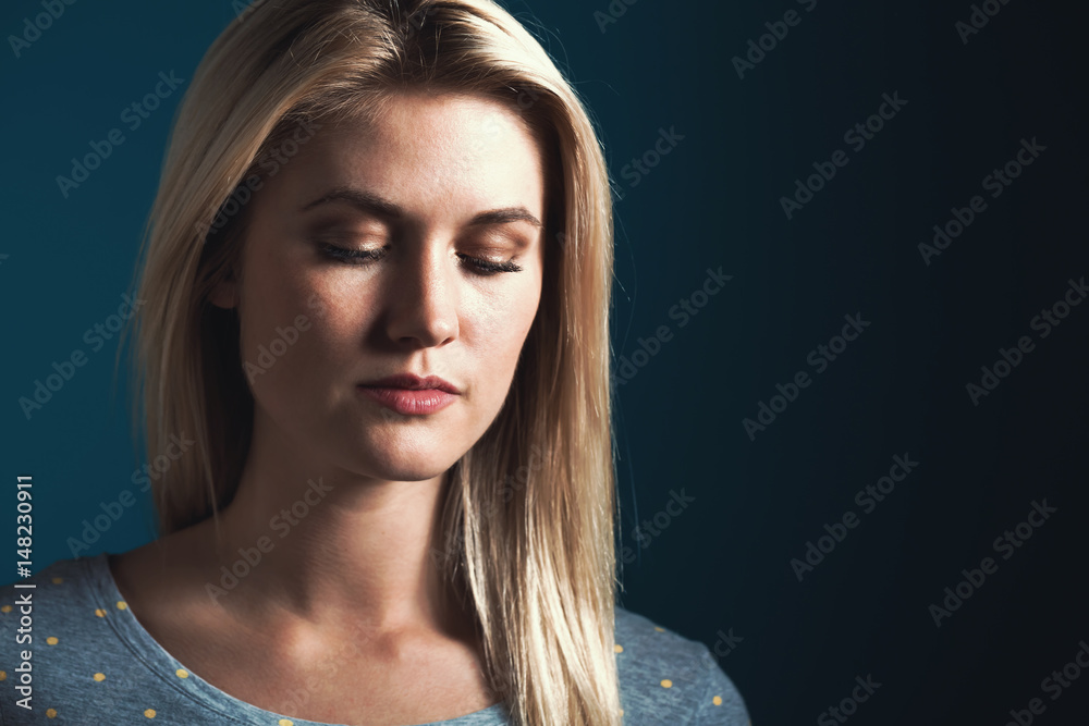 Fototapeta premium Portrait of a young woman