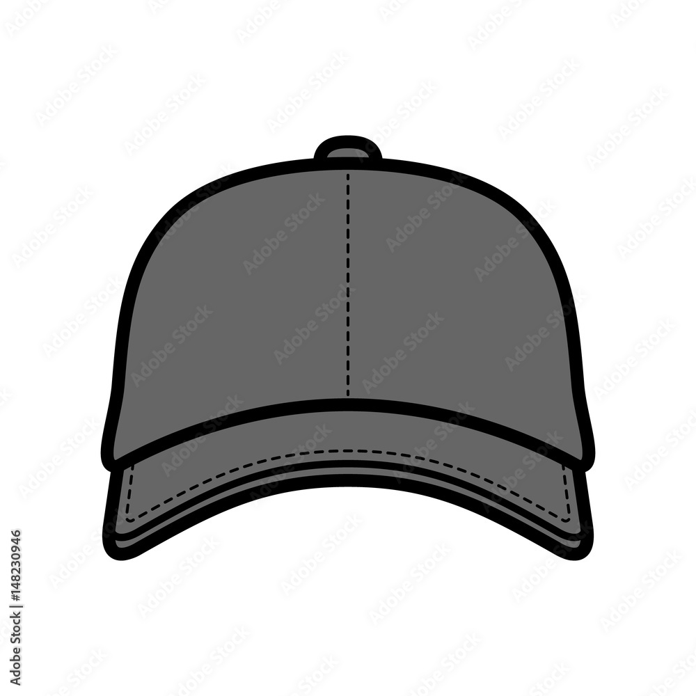 Cartoon Hat Vector Illustration Stock Vector | Adobe Stock