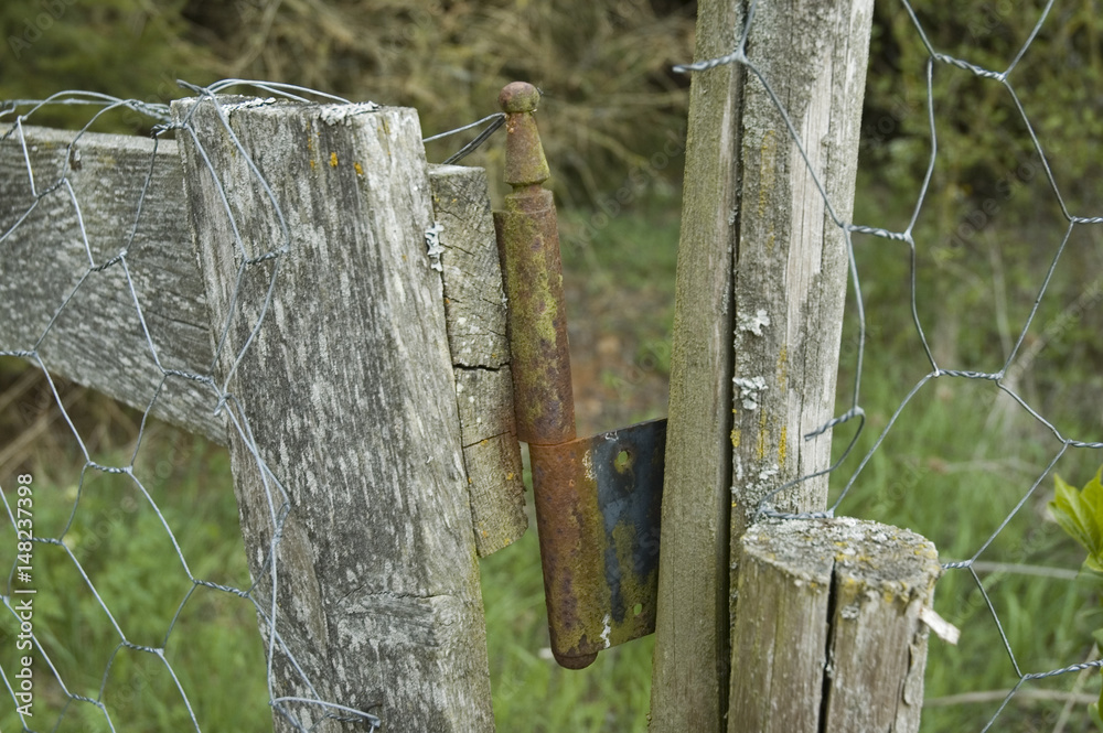 Fototapeta premium altes Scharnier