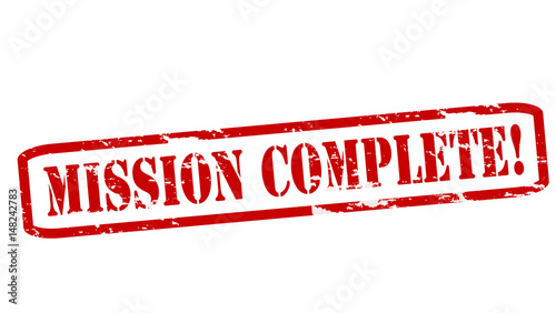 Mission complete