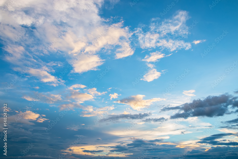 blue sky with cloud closeup blue sky with cloud closeup