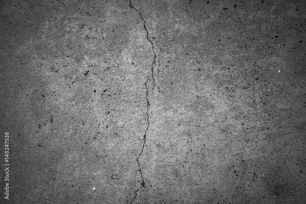 Fototapeta premium Crack cement texture background, crack old cement.