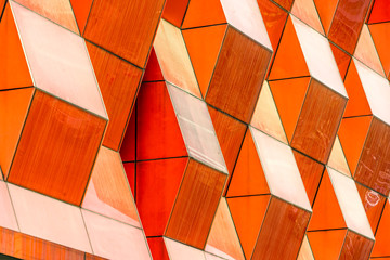 detail shot of modern architecture facade,business concepts,in city of China.