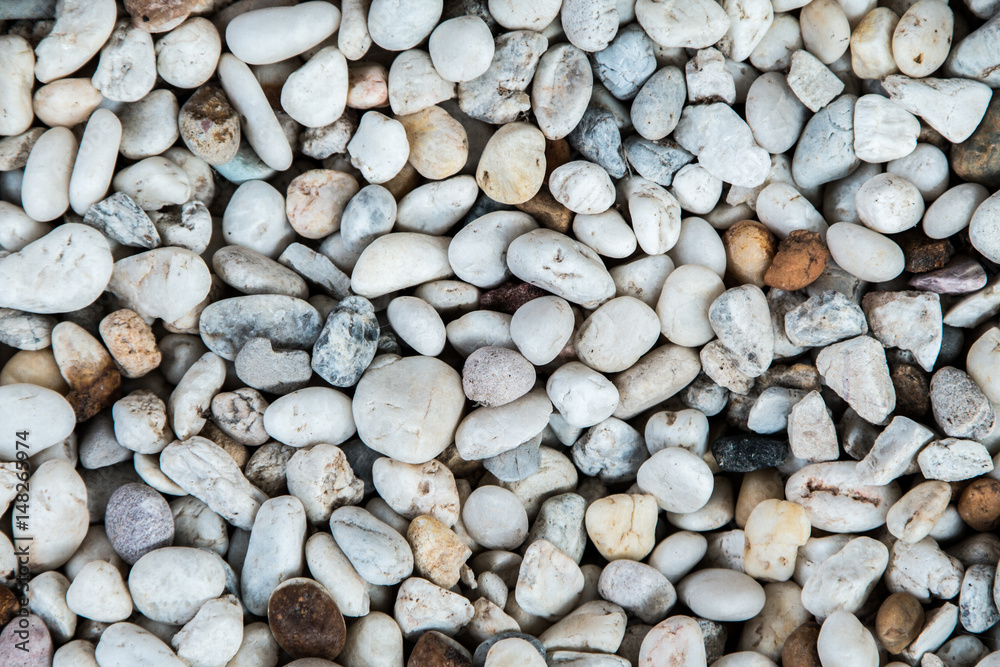 Naklejka premium pebble stone background,river rocks background