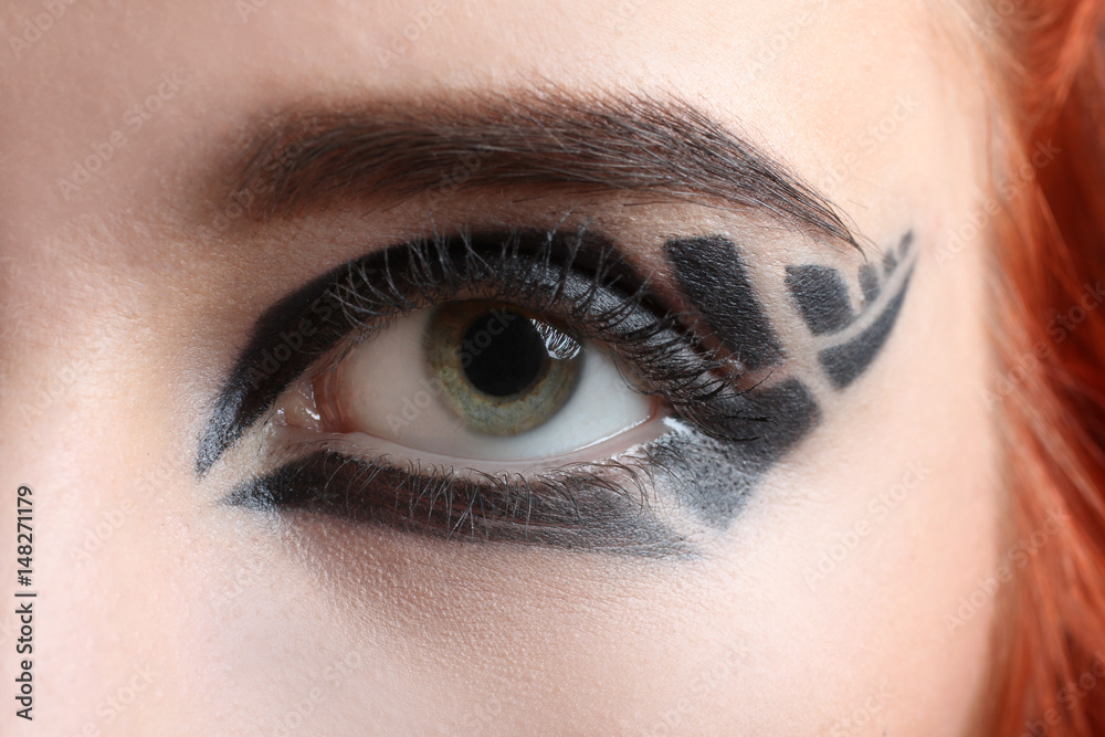 Fototapeta premium eye make-up