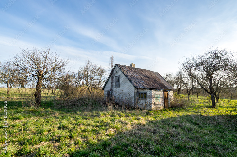 Old abandoned house