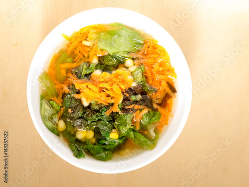 Foto Homemade vegetable soup