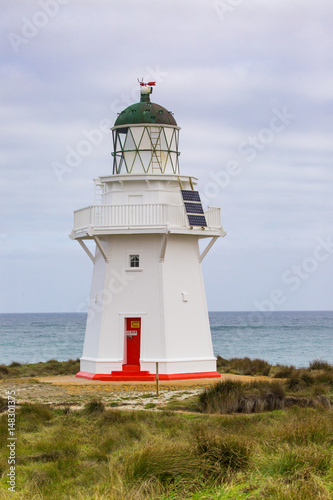 Waipapa Point Lighthouse in Neuseeland