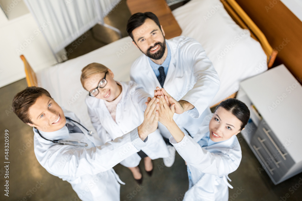 Fototapeta premium Group of professional doctors