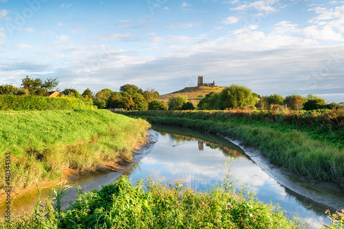 Εκτύπωση καμβά Burrow Mump in Somerset