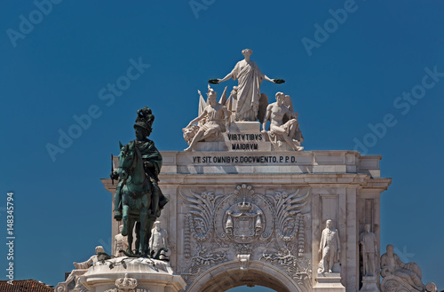 Monuments of Commerce Square, Lisbon