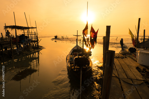 Fisherman village in Thailand.