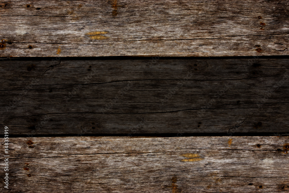Naklejka premium Old wood background