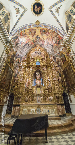 Tableau sur toile San Telmo Palace Chapel, Seville, Spain